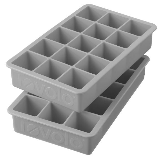 Tovolo Perfect Cube Ice Trays - Set of 2 - Oyster