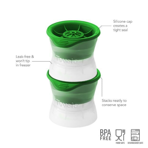 Tovolo Golf Ball Ice Molds - Set of 2
