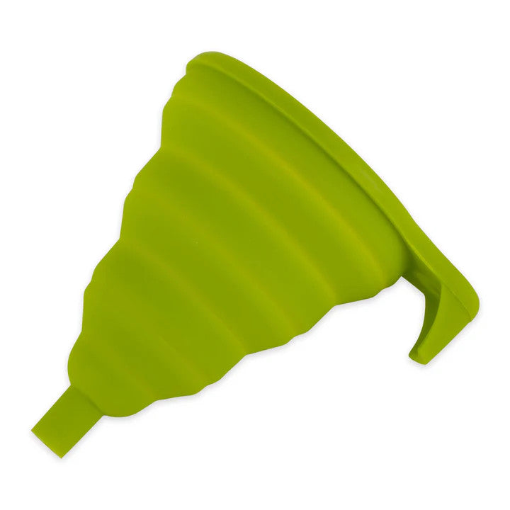 RSVP Collapsible Silicone Funnel - Green
