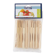 RSVP Bamboo Party Forks - 72 Pack