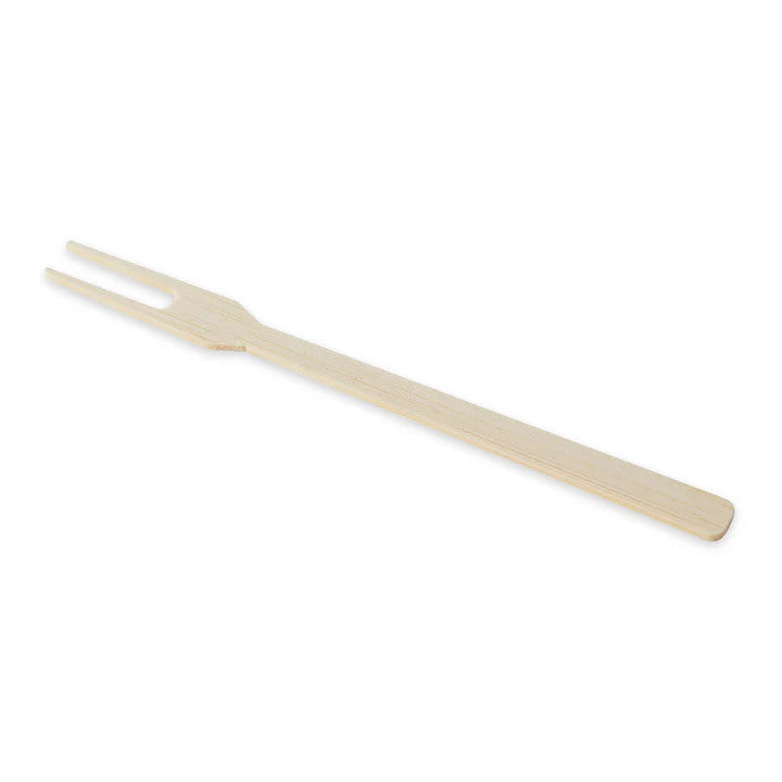 Bamboo 6” Appetizer Forks - Pk of 50