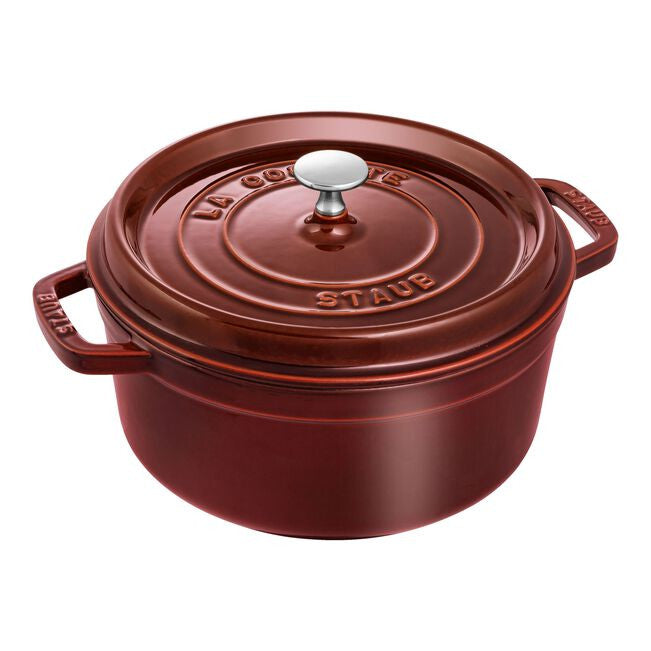Staub Cast Iron 4 qt. Round Cocottes