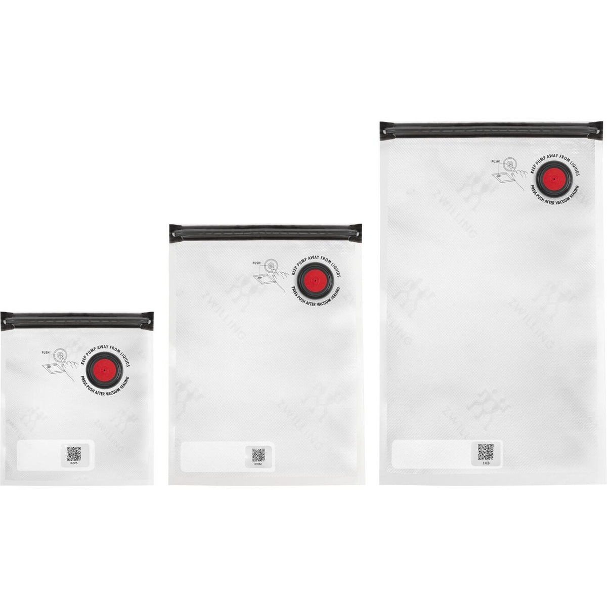 Zwilling Fresh & Save Plastic Vacuum Bags - Multipack