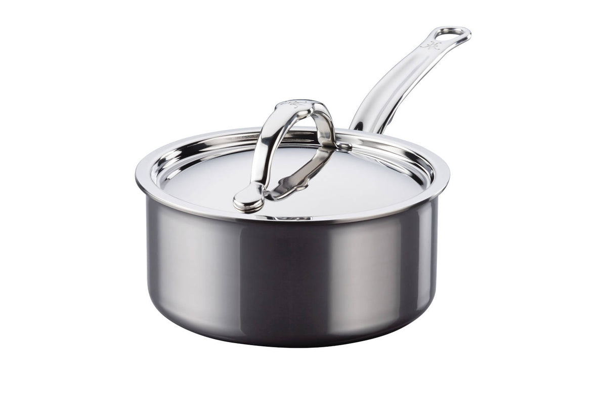Hestan NanoBond Titanium Stainless Steel Saucepans with Lid
