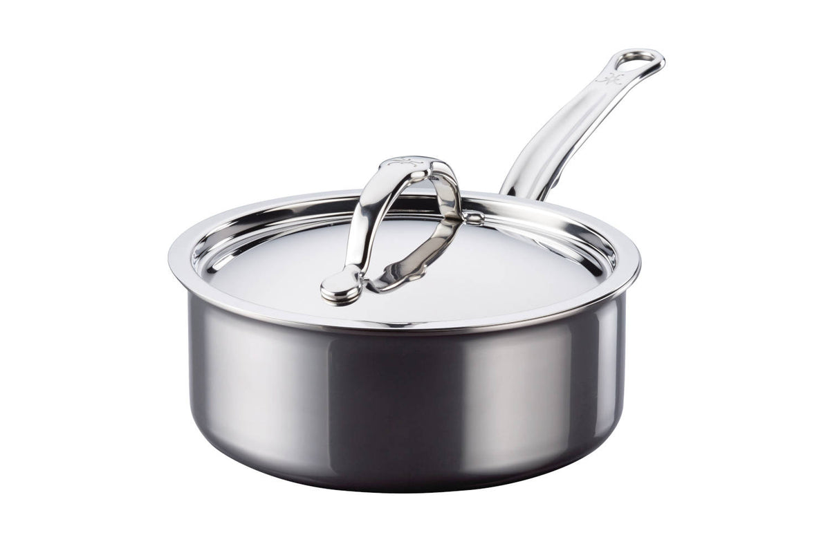 Hestan NanoBond Titanium Stainless Steel Saucepans with Lid