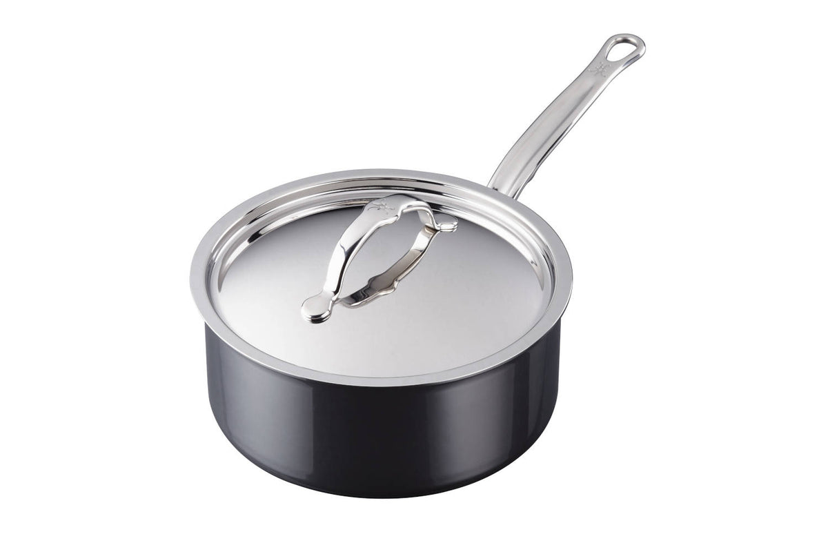 Hestan NanoBond Titanium Stainless Steel Saucepans with Lid