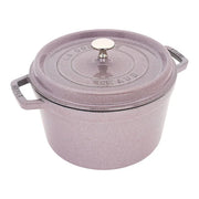 Staub Cast Iron 5 qt. Round Tall Cocotte - Lilac