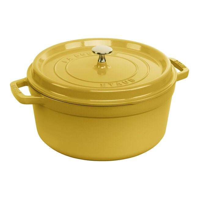 Staub Cast Iron 5.5 qt. Round Cocottes