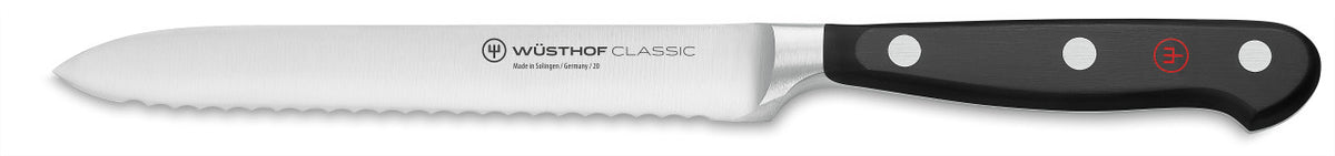 Wusthof Classic 5 inch Serrated Utility Knife