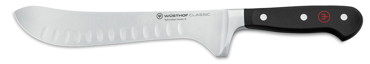 Wusthof Classic 8 inch Hollow Edge Artisan Butcher's Knife