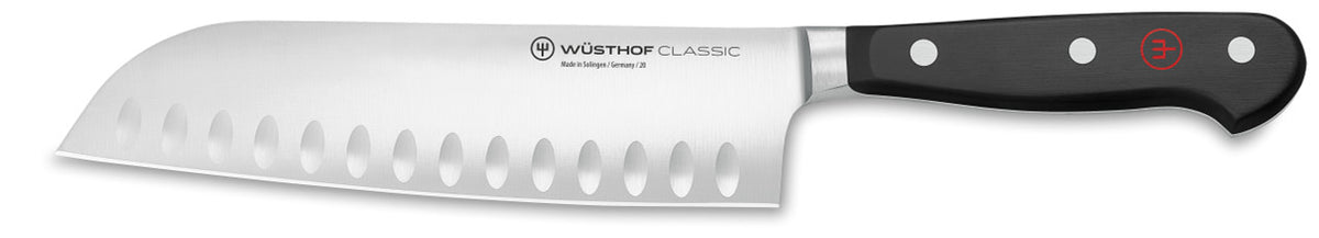 Wusthof Classic 7 inch Hollow Edge Santoku