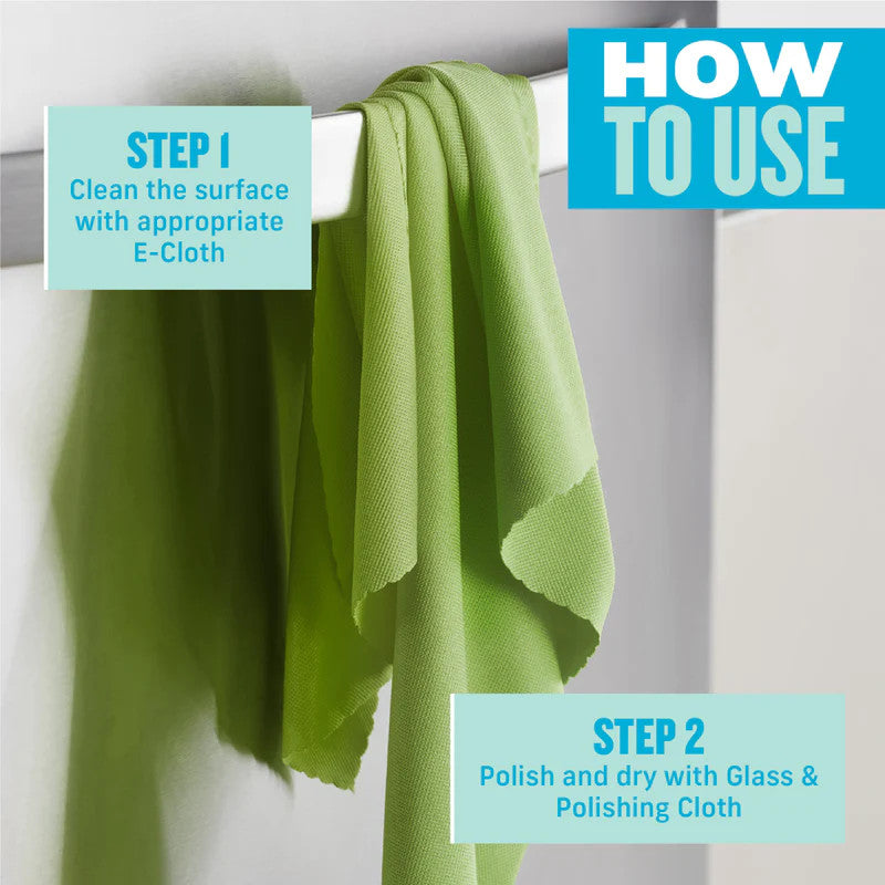 E-Cloth Glass and Polishing Cloth - Set of 4