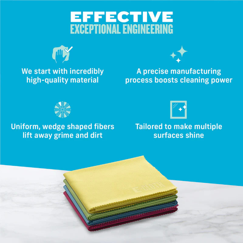 E-Cloth Glass and Polishing Cloth - Set of 4