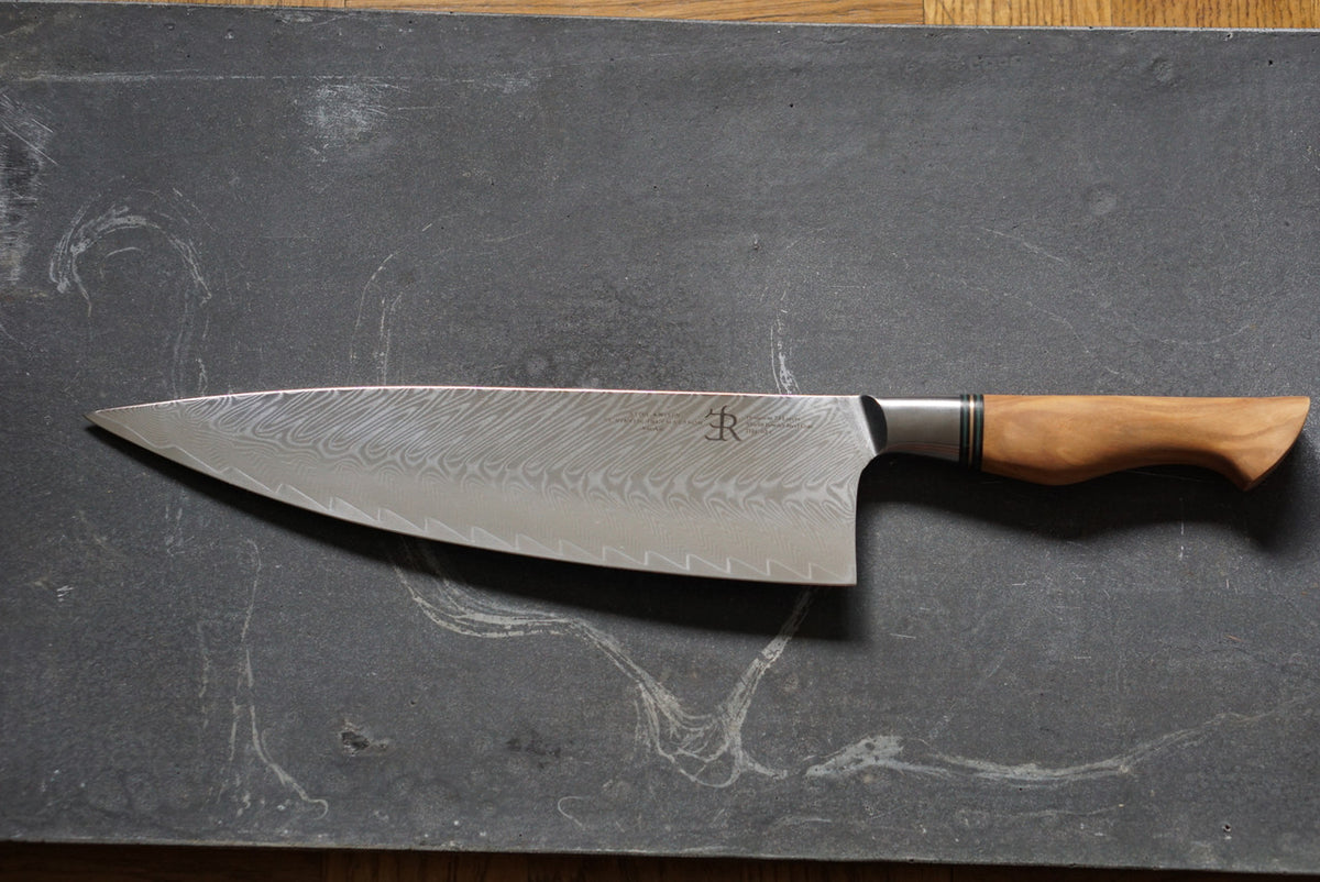 Ryda ST650 Damascus 10 inch Chef's Knife