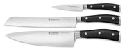Wusthof Classic Ikon 3 Piece Knife Starter Set