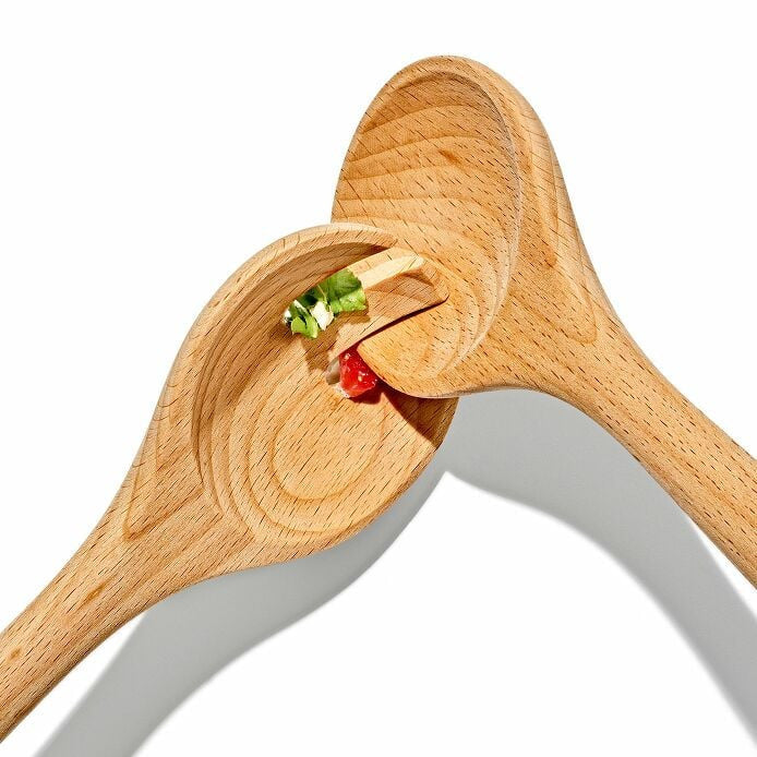 OXO Beechwood Salad Servers - 2 Piece Set