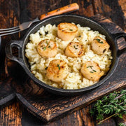 OCT 13 2026 6:30PM: The Poetry of Risotto and Perfectly Seared Scallops Hands On