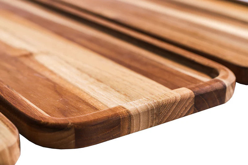 TeakHaus Rectangle Serving Tray 16” x 5.5” x 0.5”