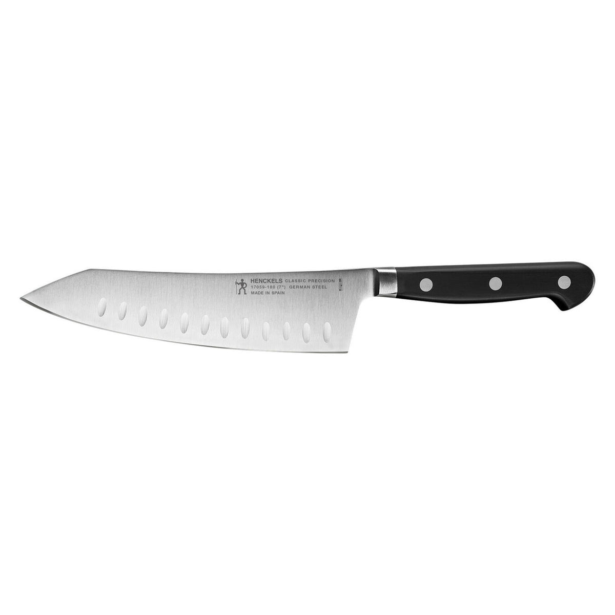 Zwilling Classic Precision 7 inch Hollow Edge Rocking Santoku