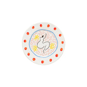 Casafina Summer Bliss Lady 9" Inch Salad Plate - Set of 6