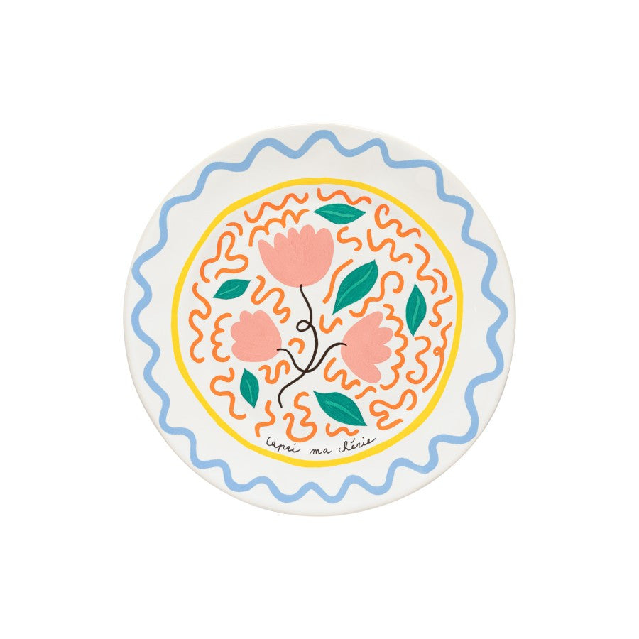 Casafina Summer Bliss Tulip 11" Dinner Plate - Set of 6