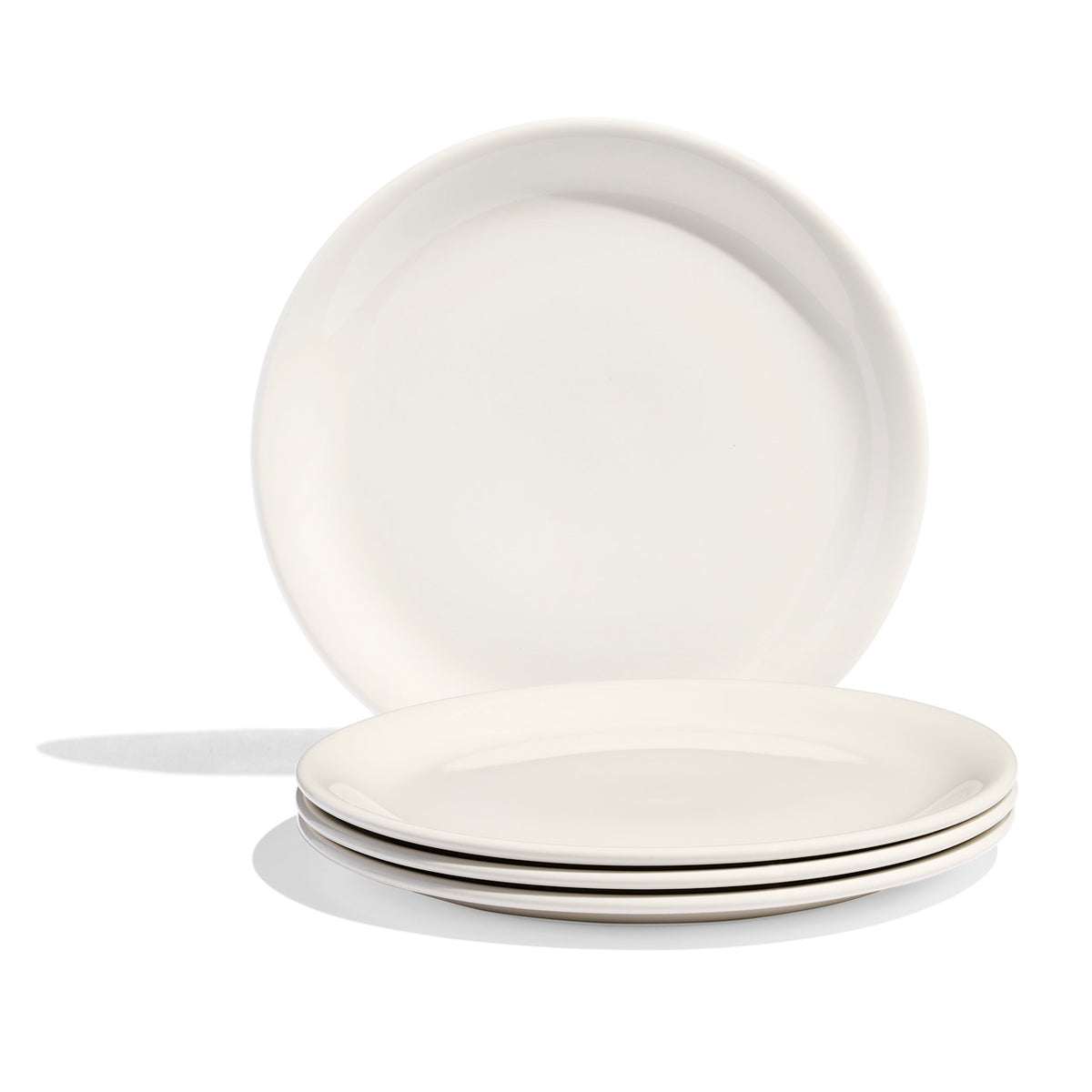 Made In 8 inch Appetizer Plates - Set of 4 - White