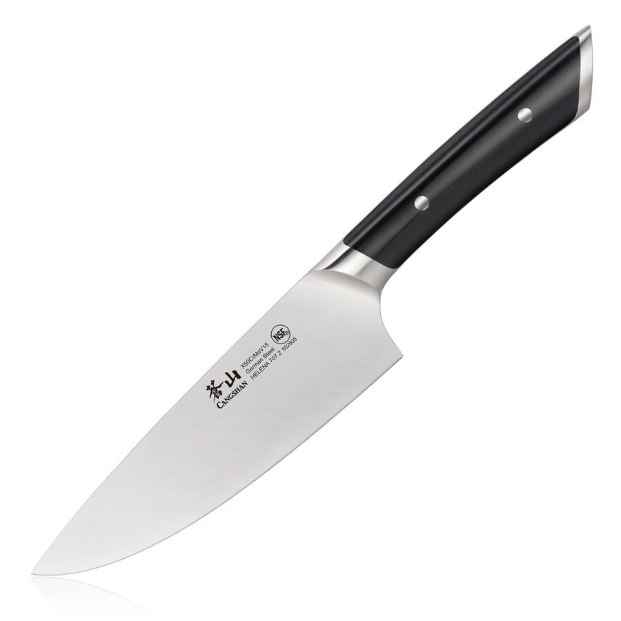 Cangshan Helena Series 6 inch Chef's Knife - Black