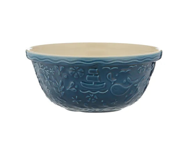 Mason Cash Nautical 4.25 Quart Mixing Bowl - Navy