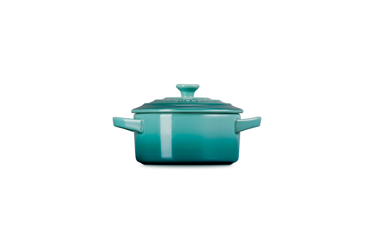 Le Creuset Stoneware Mini Round Cocotte - Riviera