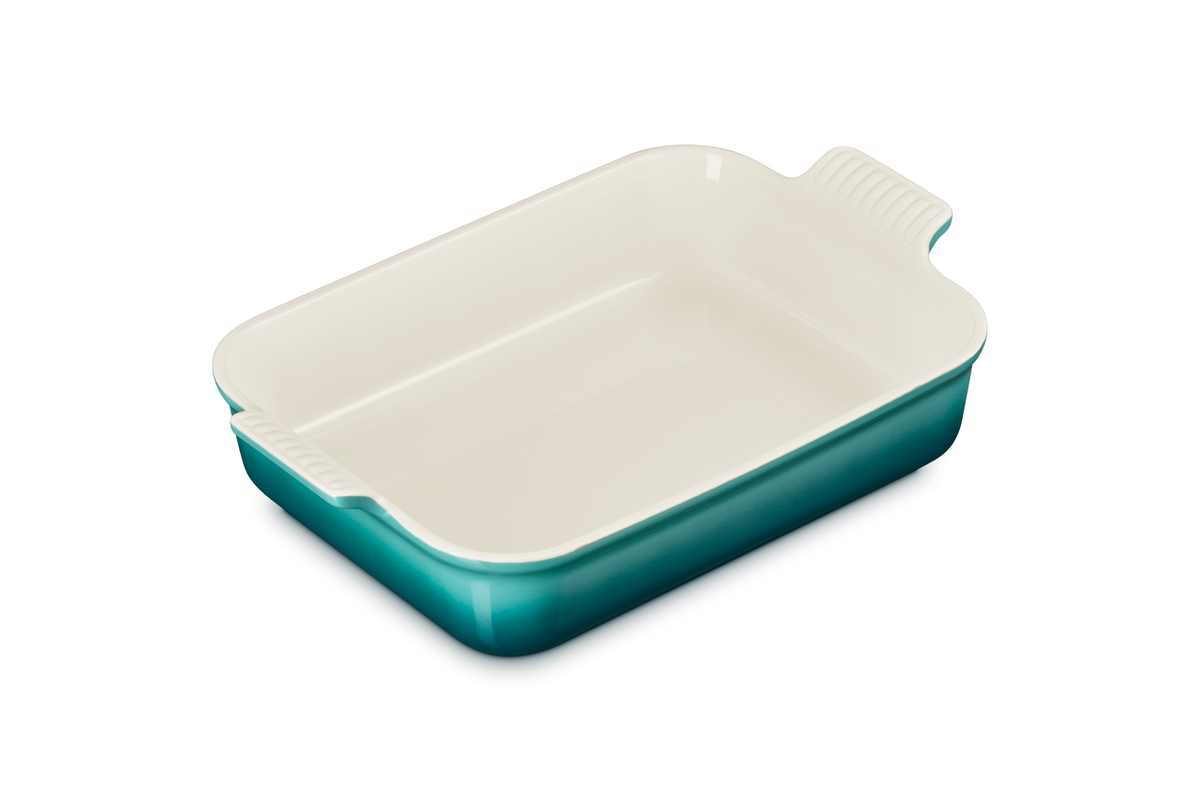 Le Creuset Stoneware Heritage 4 qt. Rectangular Dish - Riviera