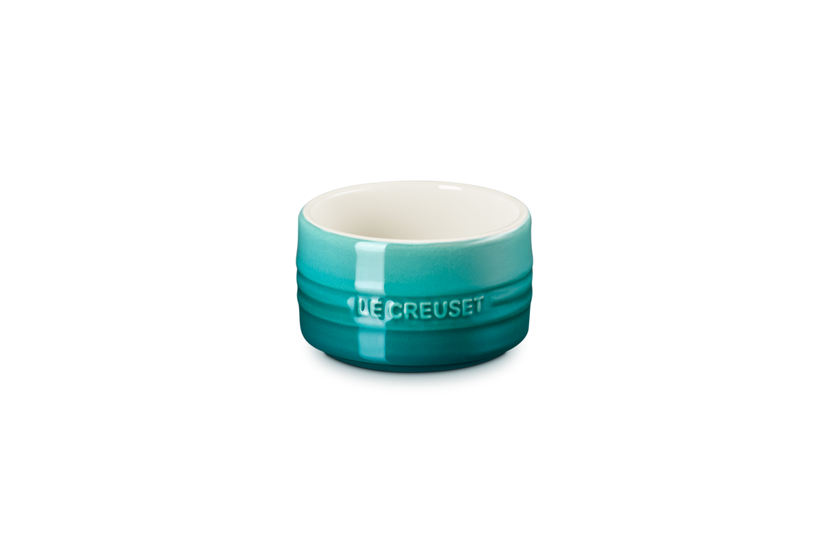 Le Creuset Straight Wall Stackable Ramekin - Riviera