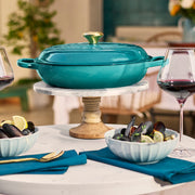Le Creuset Signature Cast Iron Braisers - Riviera