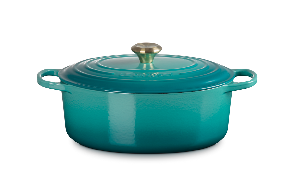 Le Creuset Signature Cast Iron 6.75 qt. Oval Oven - Riviera