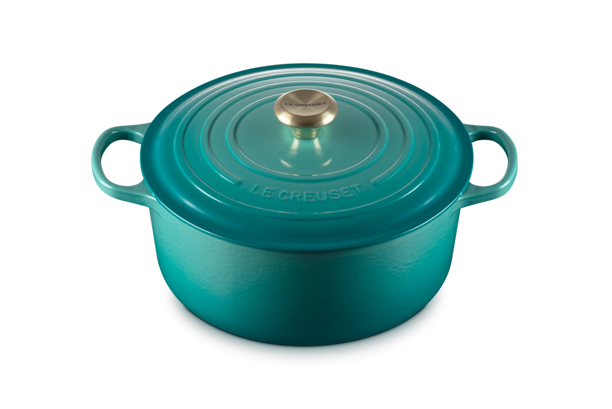 Le Creuset Signature Cast Iron Round Ovens - Riviera