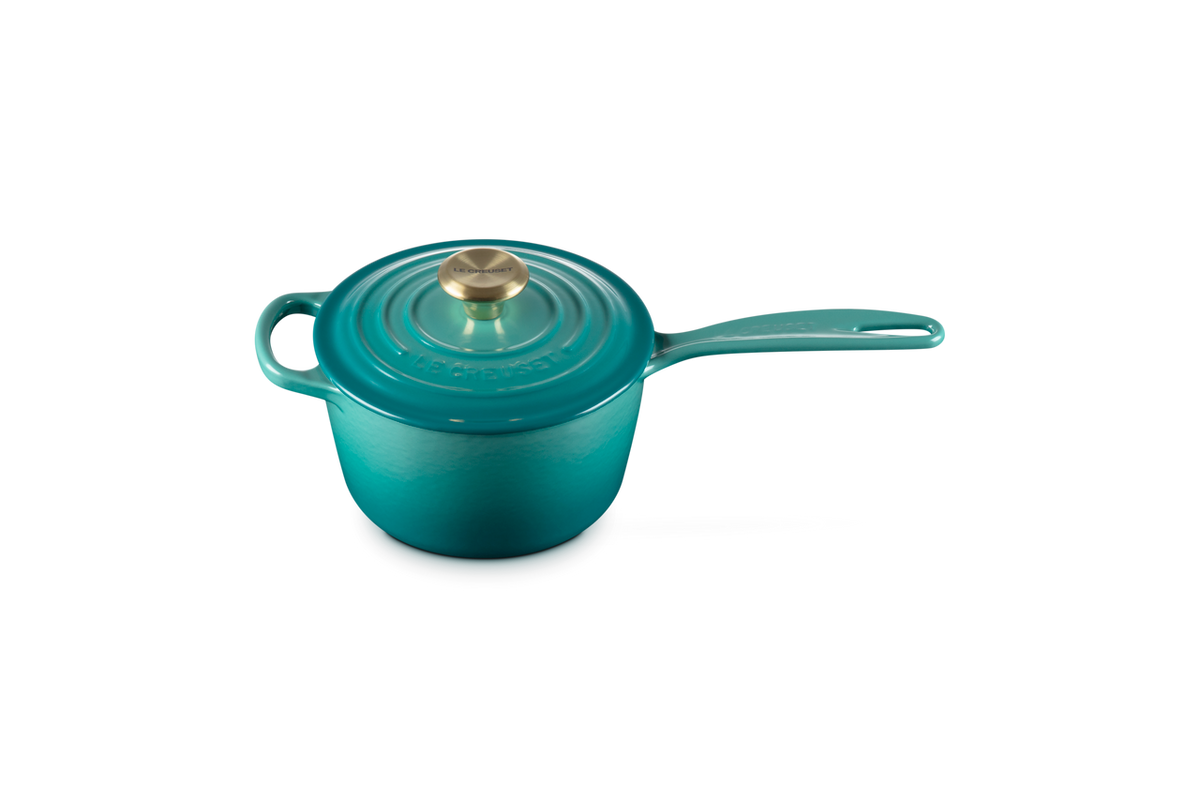 Le Creuset Signature Cast Iron 1.75 qt. Saucepan - Riviera
