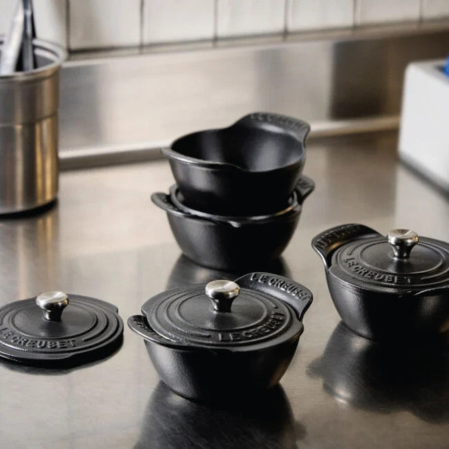 Le Creuset Gourmand Collection Mini Cocottes with Lid - Set of 4
