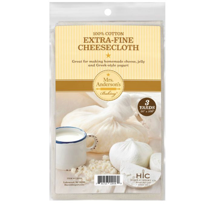 Mrs. Anderson’s Baking Extra-Fine Cheesecloth, 3 Square Yards