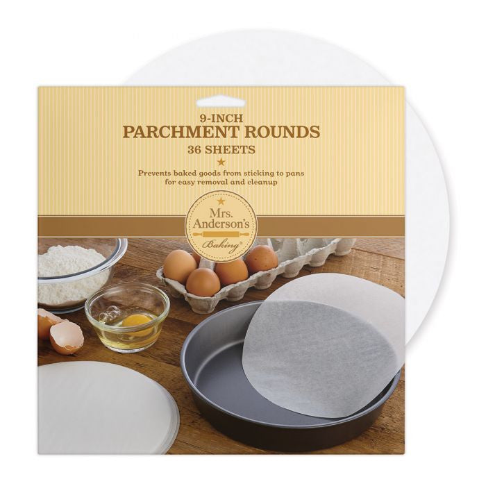 Mrs. Anderson’s 9" Parchment Rounds - Pack of 36