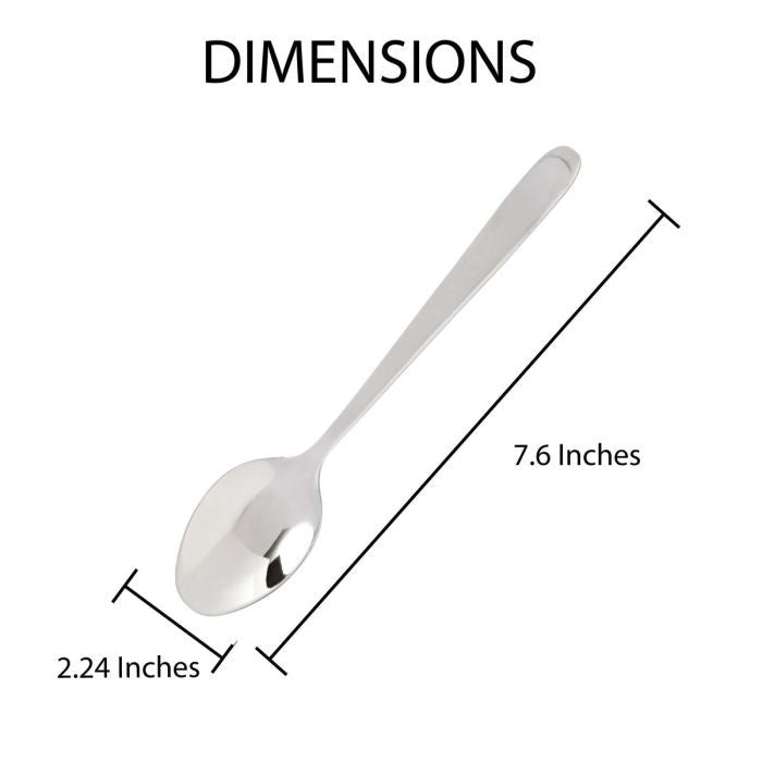 Stainless Steel Espresso Spoons, Set of 4