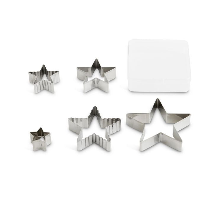 Mrs. Anderson’s Baking Star Cutting with Storage Container - Set of 5