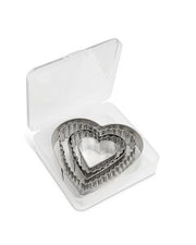 Mrs. Anderson’s Baking Heart Cutter with Storage Container - Set of 5