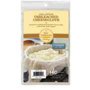 Unbleached Cheesecloth, 3 Sq Yards
