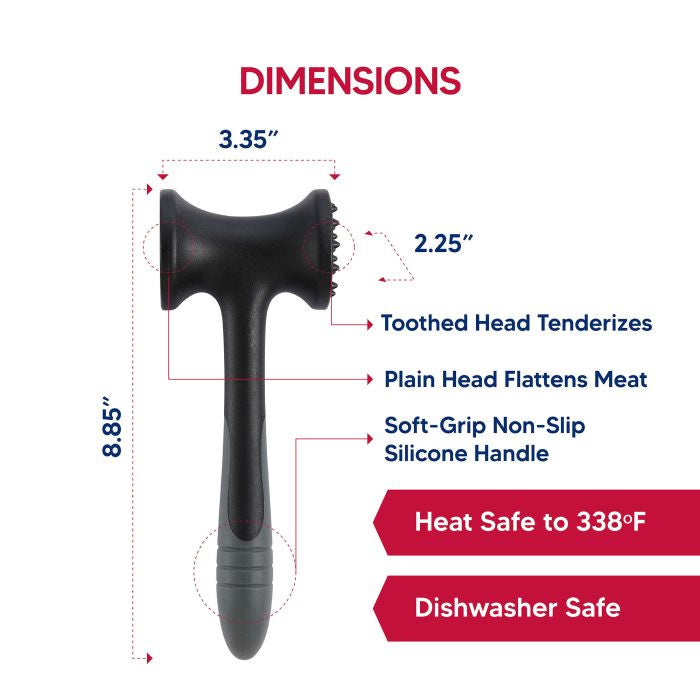 Soft-Grip Meat Tenderizer