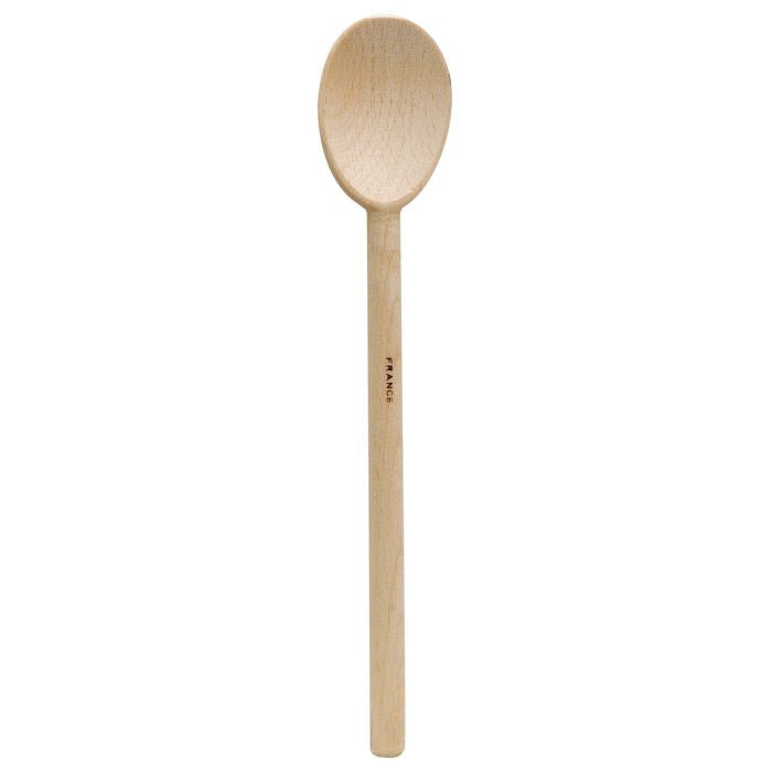 Classic French Beechwood Spoon, 10”