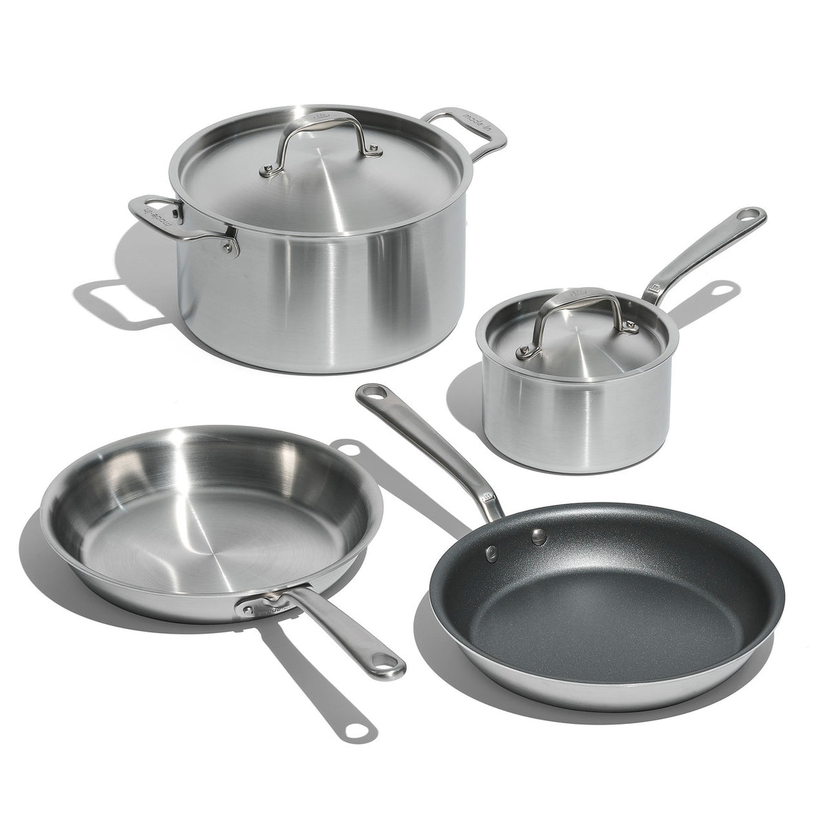 Made In Stainless Clad 6 Piece Cookware Set