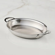 Hestan Provisions Medium Clad Oval Roaster