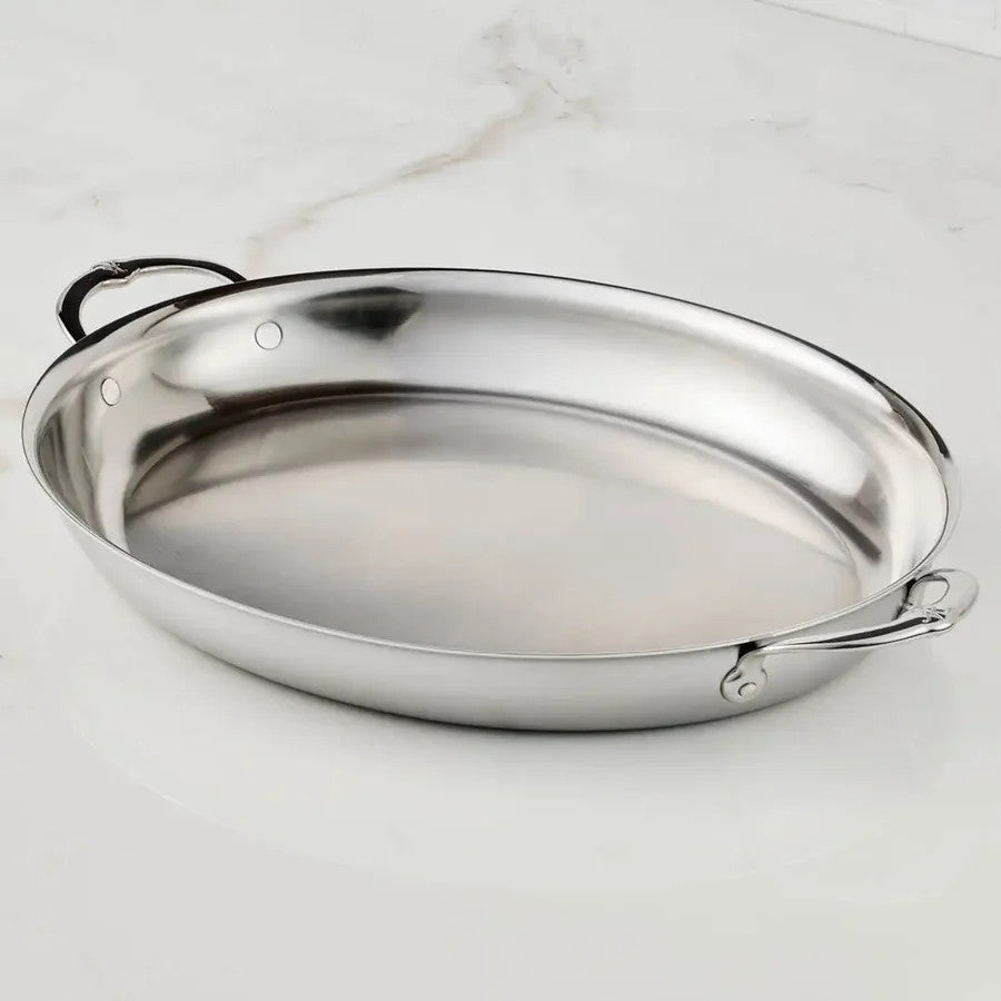 Hestan Provisions Large Clad Oval Roaster
