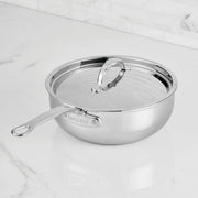 Hestan ProBond Luxe Polished Clad 3.5 Qt. Essential Pan with Lid