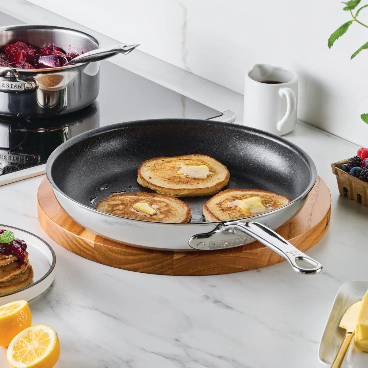 Hestan ProBond Luxe 8.5” & 11” TITUM Nonstick Skillet Set