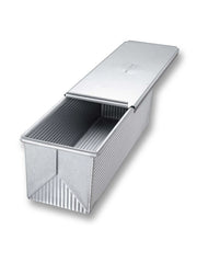 USA Pan Small Pullman Loaf Pan with Cover